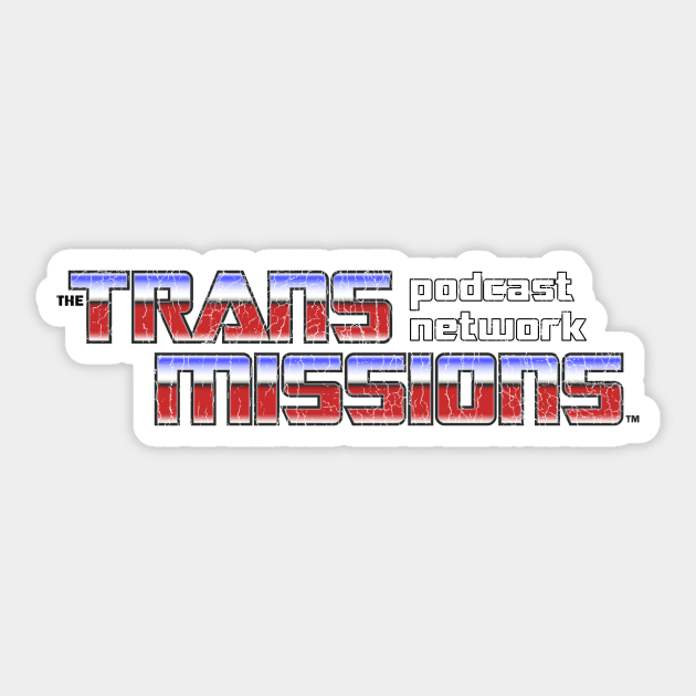 TransMissions Vintage Logo Sticker by TransMissions Podcast